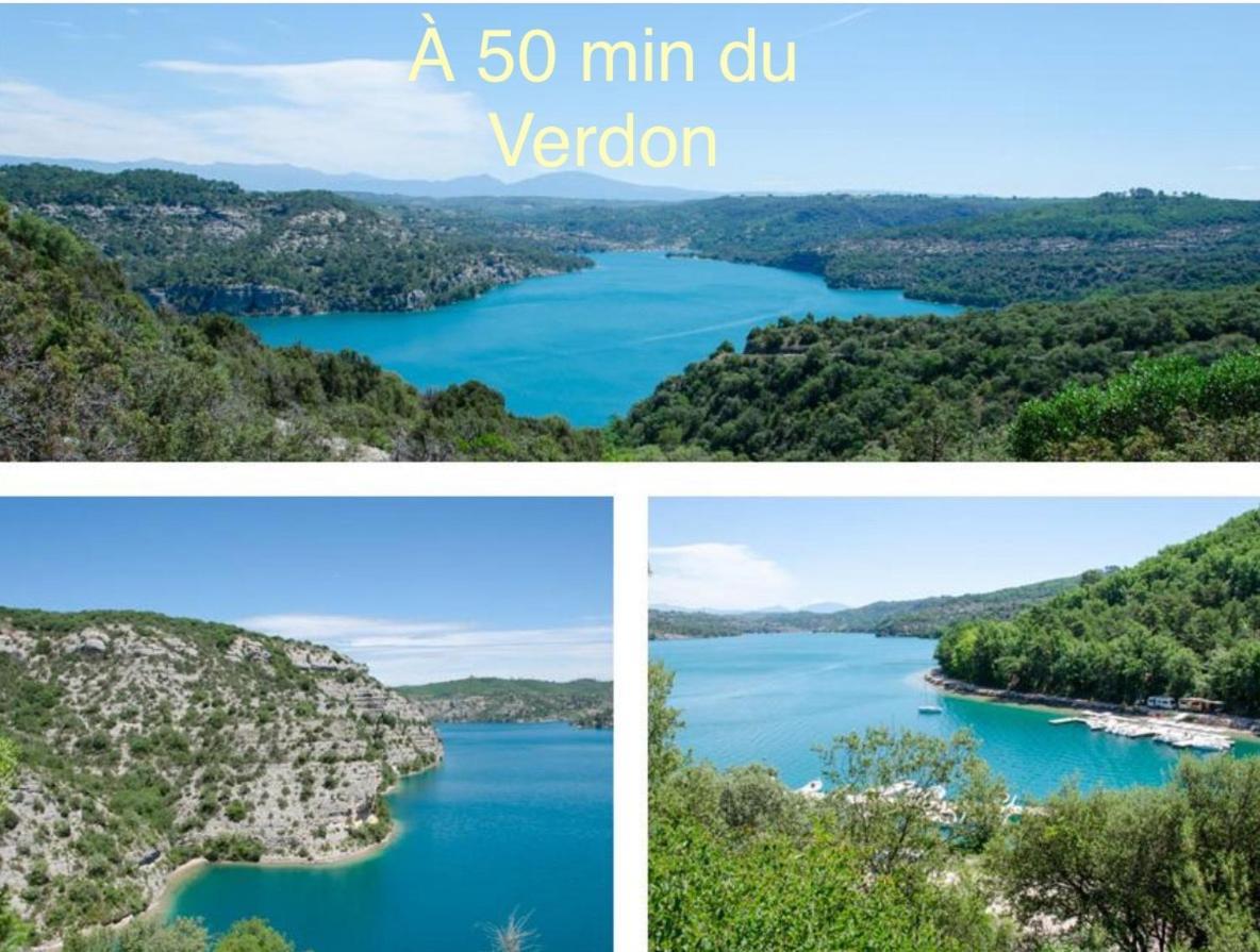 Appartement, 3 Chambres, Vue Panoramique, Parking, Acces Ville Brignoles Extérieur photo